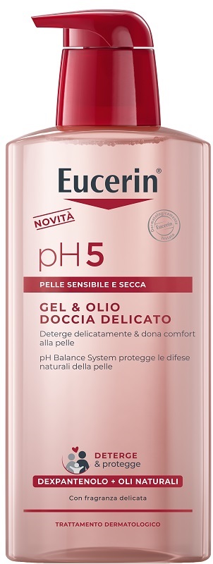 EUCERIN GEL & OLIO DOCCIA DELICATO 400 ML - Farmadott.it
