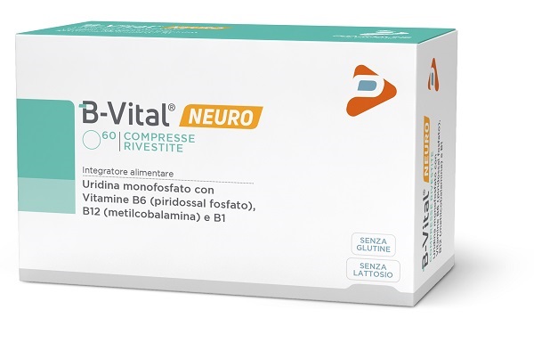 B-VITAL NEURO 60 COMPRESSE RIVESTITE DA 600 MG - Farmadott.it