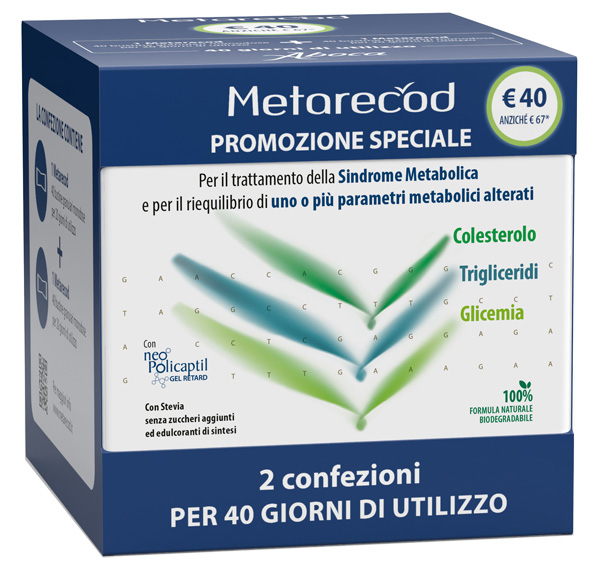 METARECOD 40 BUSTINE GRANULARI DA 2,5 G 2 PEZZI - Farmadott.it