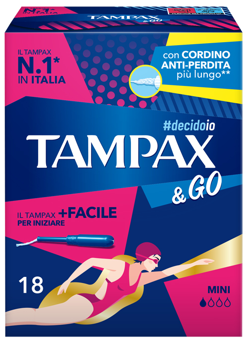 TAMPAX &GO MINI 18 PEZZI - Farmadott.it
