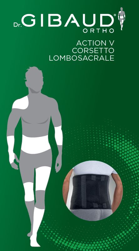 CORSETTO LOMBOSACRALE GIBAUD ORTHO ACTION V 2 - Farmadott.it