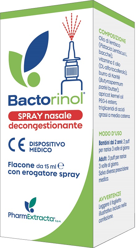 BACTORINOL SPRAY NASALE 15 ML - Farmadott.it