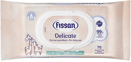 FISSAN SALVIETTE DELICATE NEW 70 PEZZI - Farmadott.it