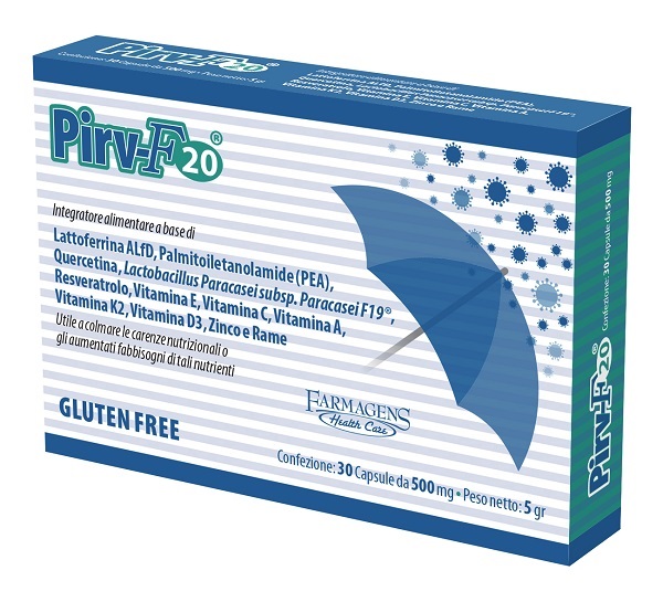 PIRV F20 30 CAPSULE 500 MG - Farmadott.it