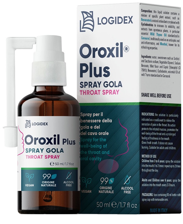 OROXIL PLUS SPRAY GOLA CAVO ORALE 50 ML - Farmadott.it