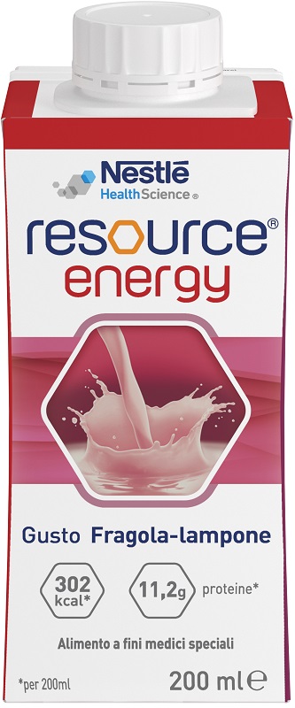 RESOURCE ENERGY FRAGOLA-LAMPONE 200 ML - Farmadott.it