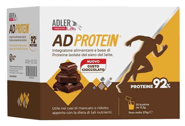 ADPROTEIN CIOCCOLATO 30 BUSTINE DA 12,5 G - Farmadott.it