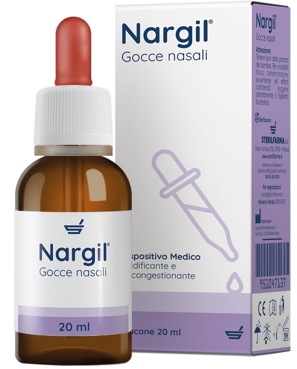 GOCCE NASALI NARGIL 20 ML - Farmadott.it