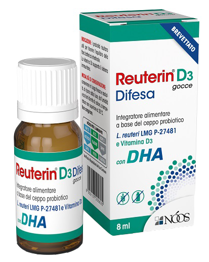 REUTERIN D3 DIFESA GOCCE CON DHA 8 ML - Farmadott.it