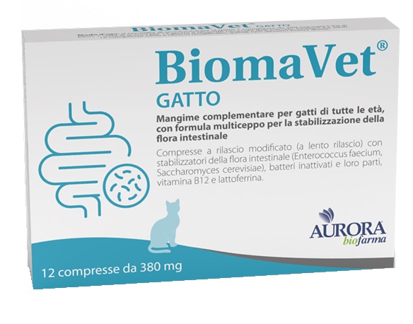 BIOMAVET GATTO 380MG 12 COMPRESSE - Farmadott.it
