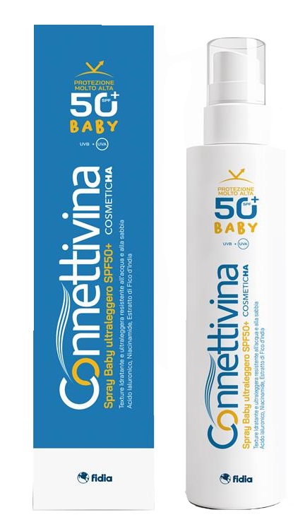 CONNETTIVINA SPRAY BABY ULTRALEGGERO SPF50+ 180 ML - Farmadott.it