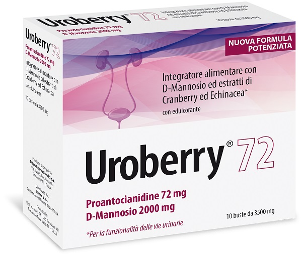 UROBERRY 72 10 BUSTE DA 3500 MG - Farmadott.it