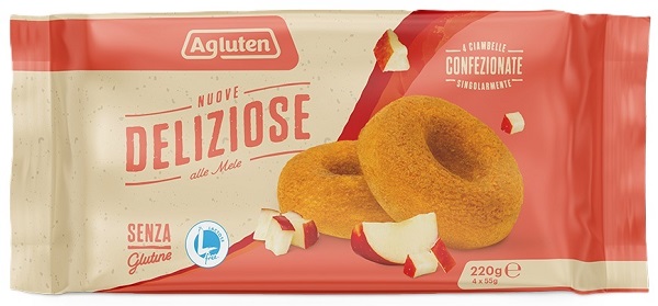 AGLUTEN NUOVE DELIZIOSE 4 PEZZI DA 55 G - Farmadott.it