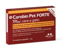CAROBIN PET FORTE MINI 15 COMPRESSE - Farmadott.it