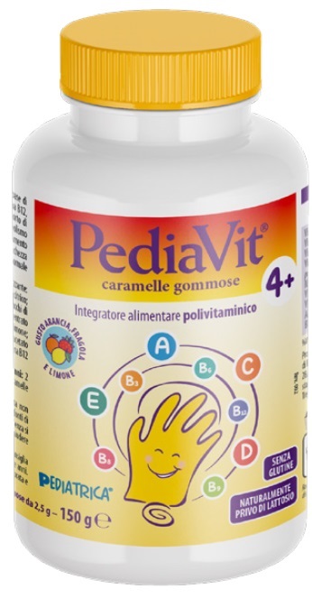 PEDIAVIT CARAMELLE GOMMOSE 60 PEZZI DA 2,5 G NUOVA FORMULAZIONE - Farmadott.it
