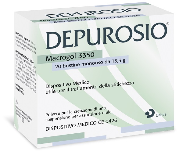 DEPUROSIO 20 BUSTINE DA 13,3 G SENZA GLUTINE SENZA LATTOSIO - Farmadott.it