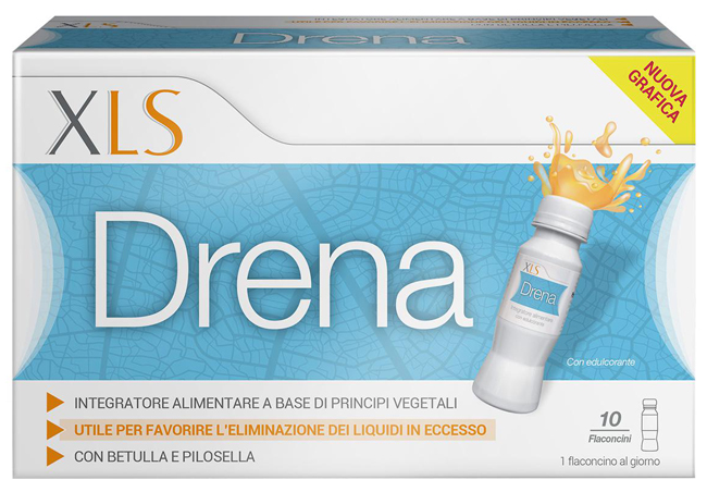 XLS DRENA 10 FLACONCINI X 10 ML - Farmadott.it