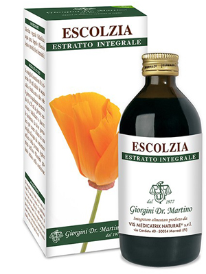 ESCOLZIA ESTRATTO INTEGRALE 200 ML - Farmadott.it