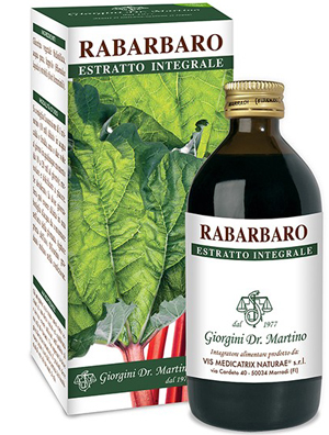 RABARBARO ESTRATTO INTEGRALE 200 ML - Farmadott.it