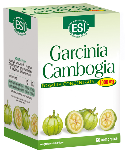 ESI GARCINIA CAMBOGIA 1000 MG 60 COMPRESSE - Farmadott.it