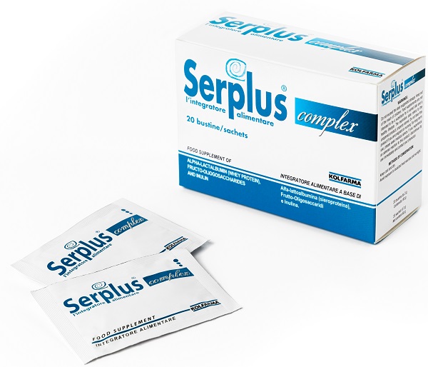 SERPLUS COMPLEX 20 BUSTINE DA 3 G CON STEVIA - Farmadott.it