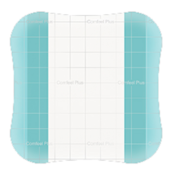 MEDICAZIONE SPECIALE ATTIVA TRASPARENTE CON IDROCOLLOIDE COMFEEL PLUS 10X10 CM 10 PEZZI - Farmadott.it