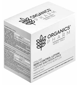 ORGANICS PHARM SEBO CONTROL LOTION NEEM-EUCALYPTUS-ALPAFLOR 6 FIALE DA 6 ML - Farmadott.it