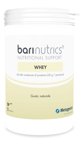 BARINUTRICS WHEY 21 PORZIONI X 22,71 G - Farmadott.it