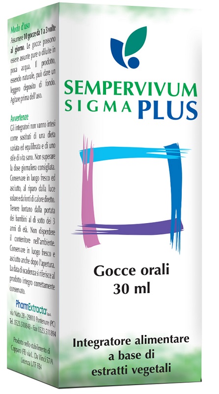 SEMPERVIVUM SIGMA PLUS 30 ML - Farmadott.it