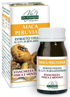 MACA PERUVIANA ESTRATTO TITOLATO 60 PASTIGLIE - Farmadott.it