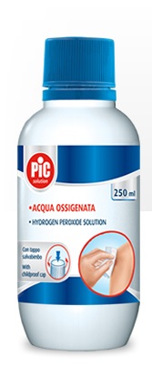 PIC SOLUTION ACQUA OSSIGENATA 10 VOLUMI PEROSSIDO DI IDROGENO 3% 250 ML - Farmadott.it