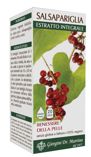 SALSAPARIGLIA ESTRATTO INTEGRALE 200 ML - Farmadott.it