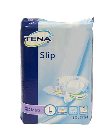 PANNOLONE PER INCONTINENZA A MUTANDINA TENA SLIP MAXI L 10 PEZZI - Farmadott.it
