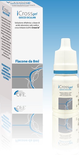 ICROSS GEL GOCCE OCULARI ACIDO IALURONICO CROSS-LINKATO 0,4% 8 ML - Farmadott.it