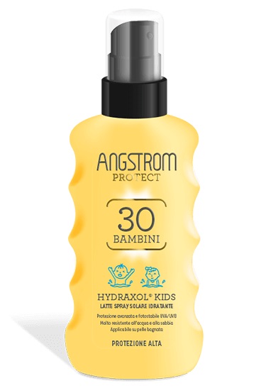 ANGSTROM PROTECT HYDRAXOL KIDS LATTE SPRAY SOLARE PROTEZIONE 30 175 ML - Farmadott.it