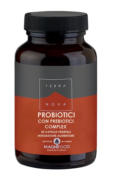 TERRANOVA PROBIOTICI CON PREBIOTICI COMPLEX 50 CAPSULE VEGETALI - Farmadott.it