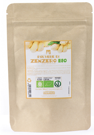 ZENZERO POLVERE BIO 100 G - Farmadott.it