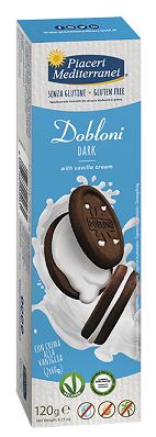 PIACERI MEDITERRANEI DOBLONI DARK 120 G - Farmadott.it