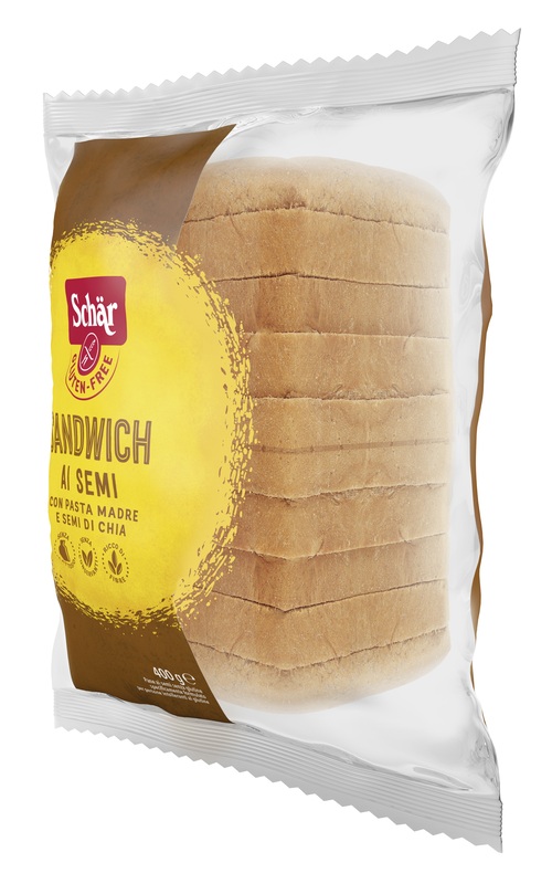 SCHAR SANDWICH AI SEMI SENZA LATTOSIO 400 G - Farmadott.it