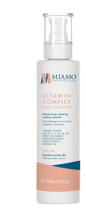 MIAMO TOTAL CARE VITAMIN COMPLEX MILK CLEANSER 250 ML - Farmadott.it