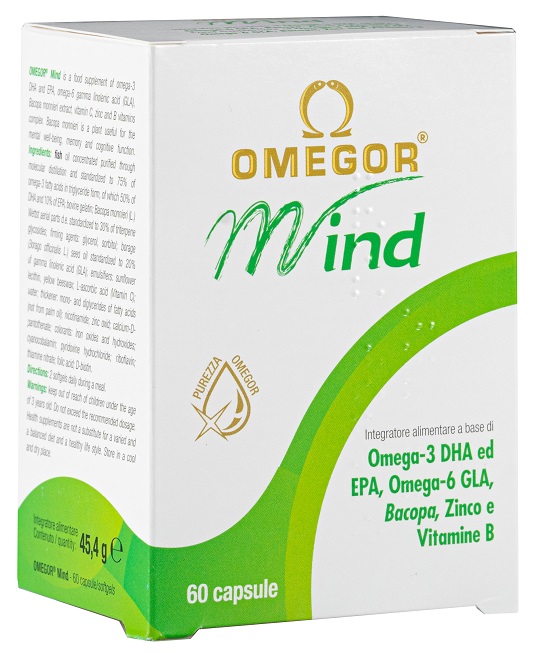 OMEGOR MIND 60 CAPSULE MOLLI - Farmadott.it