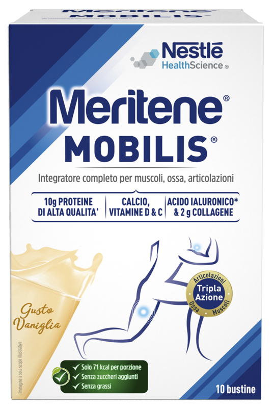 MERITENE MOBILIS GUSTO VANIGLIA 10 BUSTINE DA 21 G - Farmadott.it