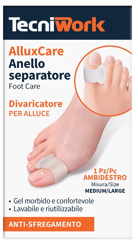 ALLUXCARE SEPARATORE DIVARICATORE ALLUCE MEDIUM/LARGE 1 PEZZO - Farmadott.it