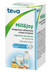 MILL&JOY TEVA 100 COMPRESSE MASTICABILI - Farmadott.it
