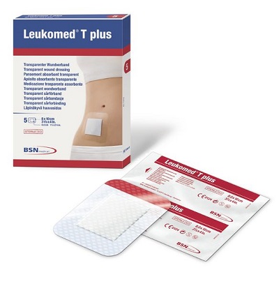 LEUKOMED T PLUS MEDICAZIONE POST-OPERATORIA TRASPARENTE IMPERMEABILE 7,2 X 5 CM - Farmadott.it
