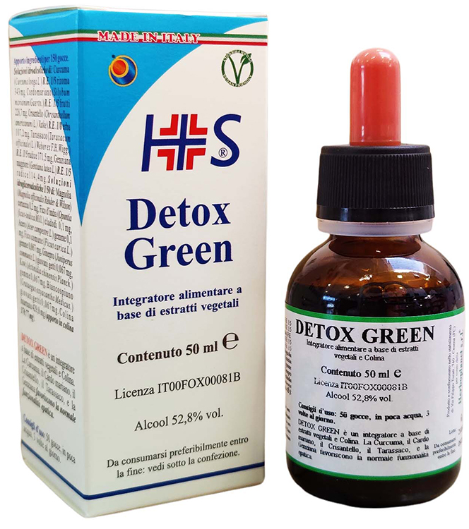 DETOX GREEN GOCCE 50 ML - Farmadott.it