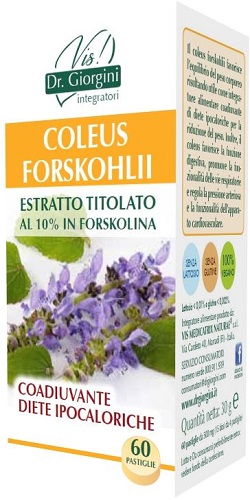 COLEUS FORSKOHLII ESTRATTO TITOLATO 60 PASTIGLIE - Farmadott.it
