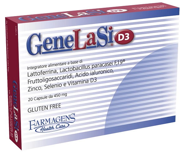 GENELASI D3 20 CAPSULE 450 MG - Farmadott.it