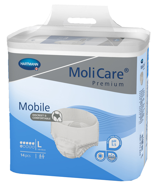 PANNOLINO PULL UP GIORNO MOLICARE MOBILE 6 GOCCE L 14 PEZZI CON IVA AL 22% - Farmadott.it
