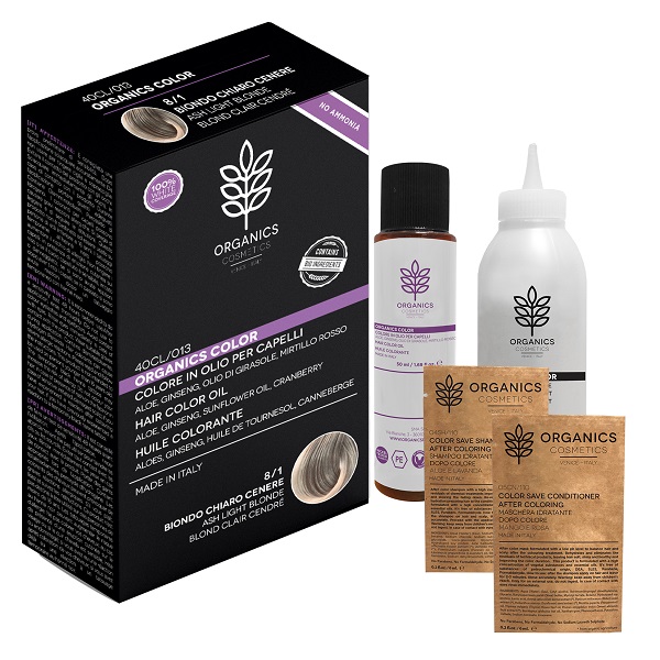 ORGANICS PHARM ORGANICS COLOR 8/1 BIONDO CHIARO CENERE - Farmadott.it
